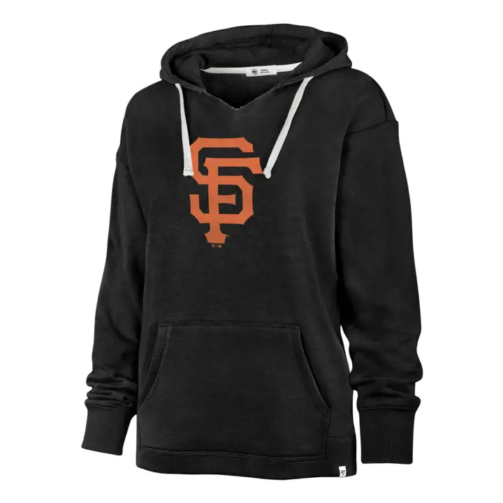 Chandail à capuchon Emerson des Giants de San Francisco (Ligue majeure de baseball) à logo principal pour femme
