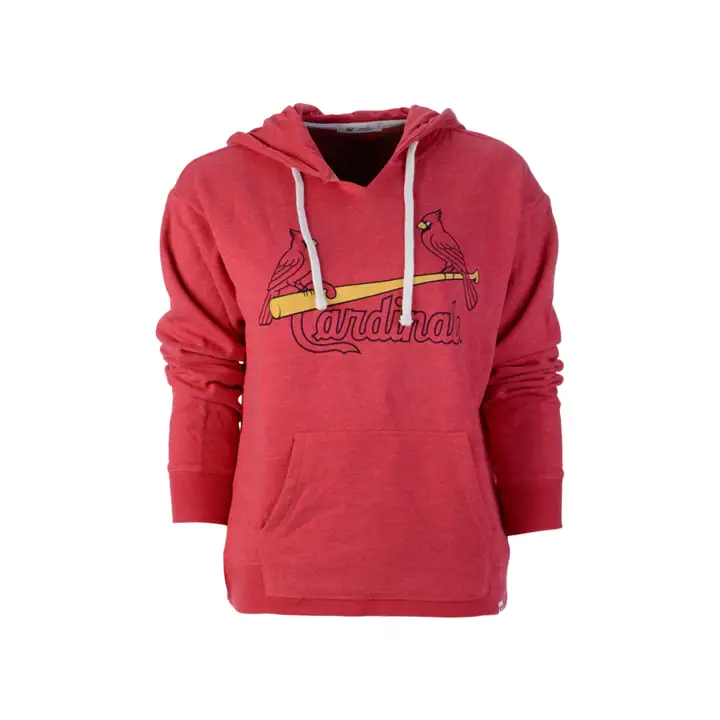 St. Louis Cardinals MLB Sweat à capuche Emerson à logo oiseau et batte pour femme