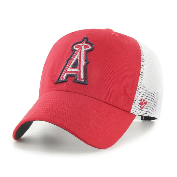 Casquette Rouge Anaheim Angels MLB Femme Glitzy '47 Clean Up
