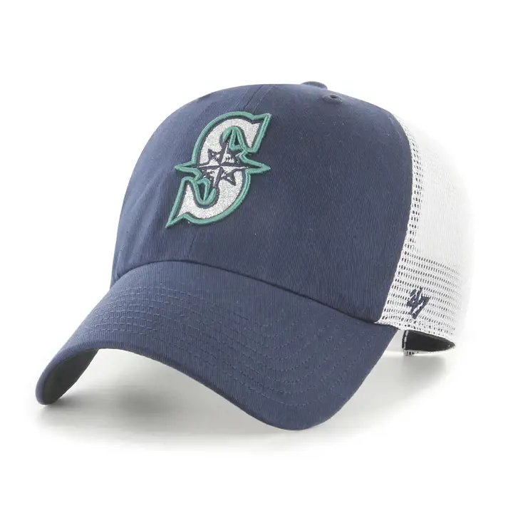 Casquette Femme Seattle Mariners MLB Glitzy '47 Clean Up Marine