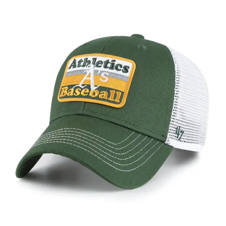 Casquette Oakland Athletics MLB Youth Ramble '47 MVP vert foncé