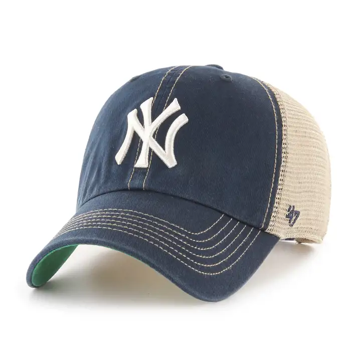 New York Yankees MLB Casquette '47 Trawler Clean Up Bleu Marine