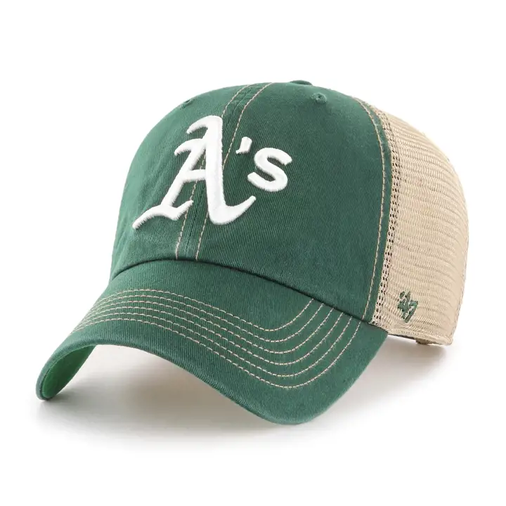 Oakland Athletics MLB '47 Trawler Clean Up vert foncé