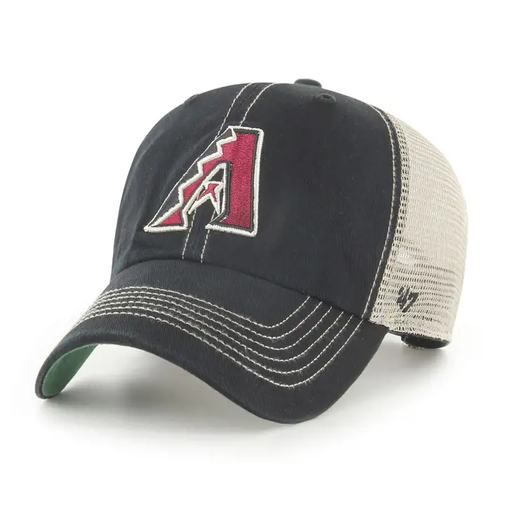 Arizona Diamondbacks MLB Casquette Trucker « 47 Trawler Clean Up » noire