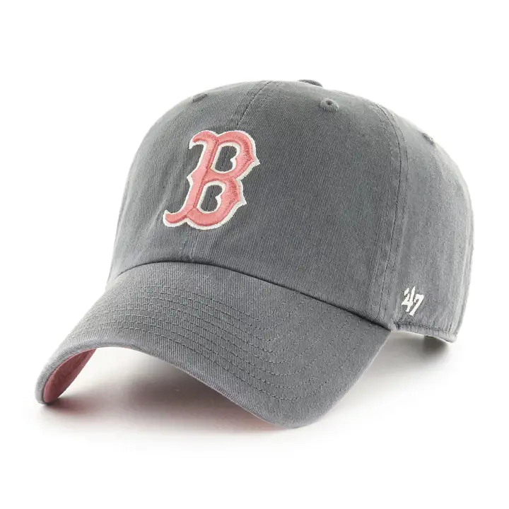 Boston Red Sox MLB Pastel Pop '47 Casquette Clean Up anthracite