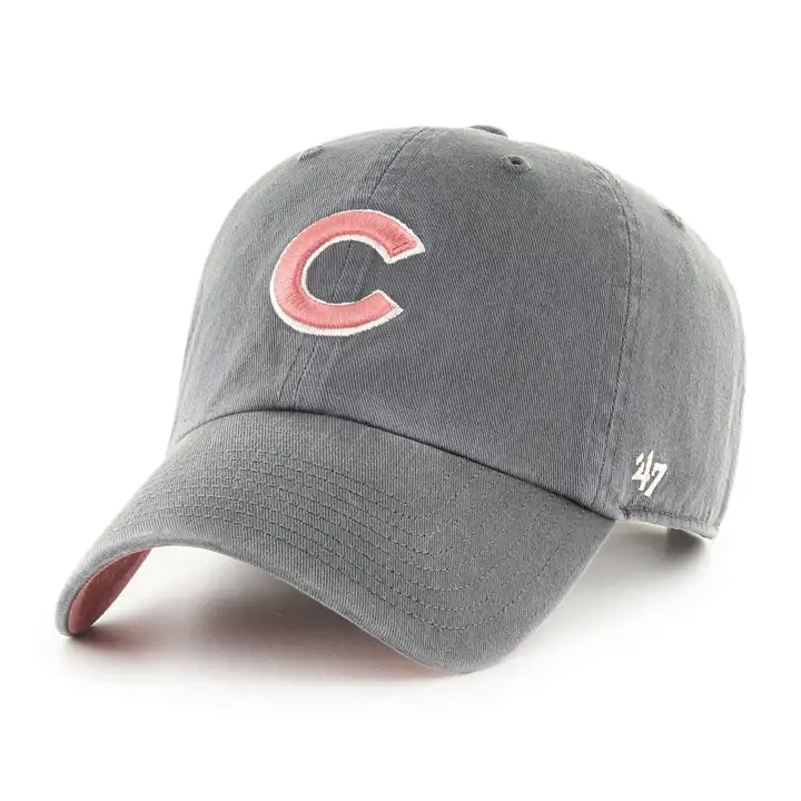Casquette '47 Clean Up MLB Pastel Pop des Chicago Cubs anthracite