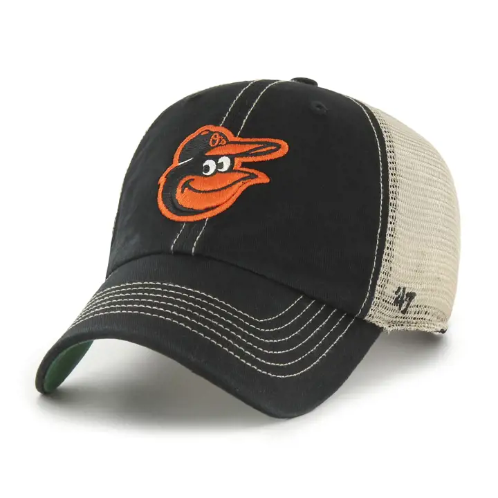 Casquette Baltimore Orioles MLB '47 Trawler Clean Up noire