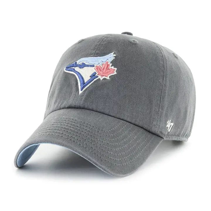 Casquette ajustable '47 Clean Up MLB Pastel Pop Toronto Blue Jays anthracite