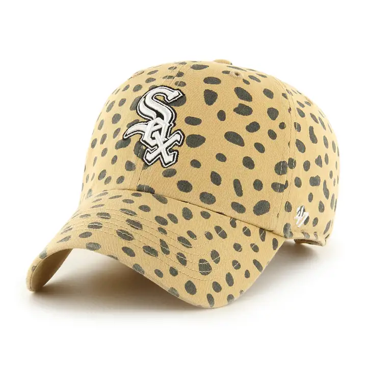 Casquette Chicago White Sox MLB Femme Cheetah '47 Clean Up kha