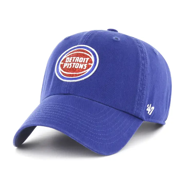 Detroit Pistons NBA Femme Glitta '47 Casquette Ajustée rbl