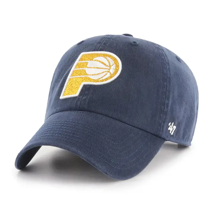 Indiana Pacers NBA Wmns Glitta '47 Clean Up bleu marine