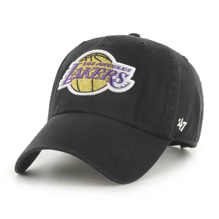 Los Angeles Lakers NBA Femme Glitta '47 Clean Up noir