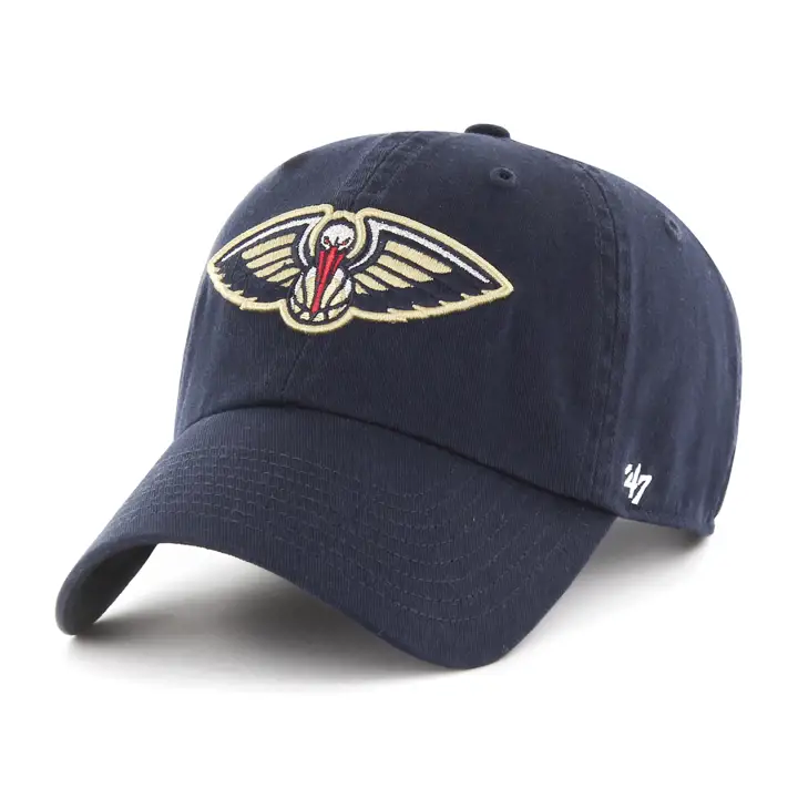 Casquette Femme NBA Pelicans de la Nouvelle-Orléans Glitta '47 Clean Up Marine