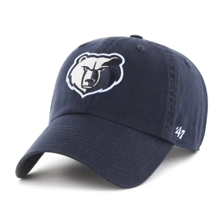 Casquette réglable femme NBA Memphis Grizzlies Glitta '47 Clean Up marine