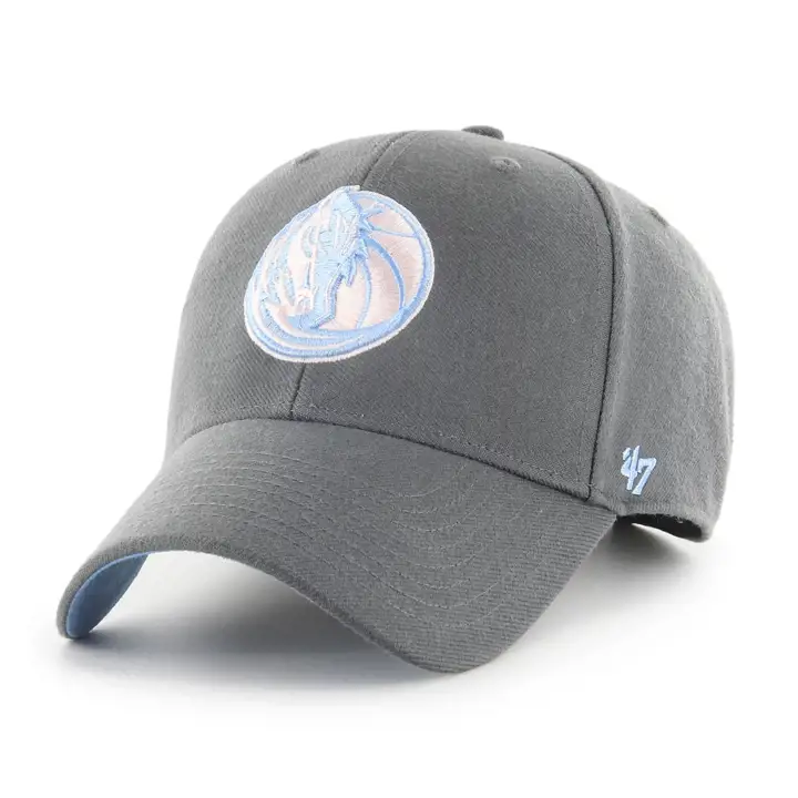 Casquette Dallas Mavericks NBA Pastel Side Patch '47 MVP anthracite/bleu clair