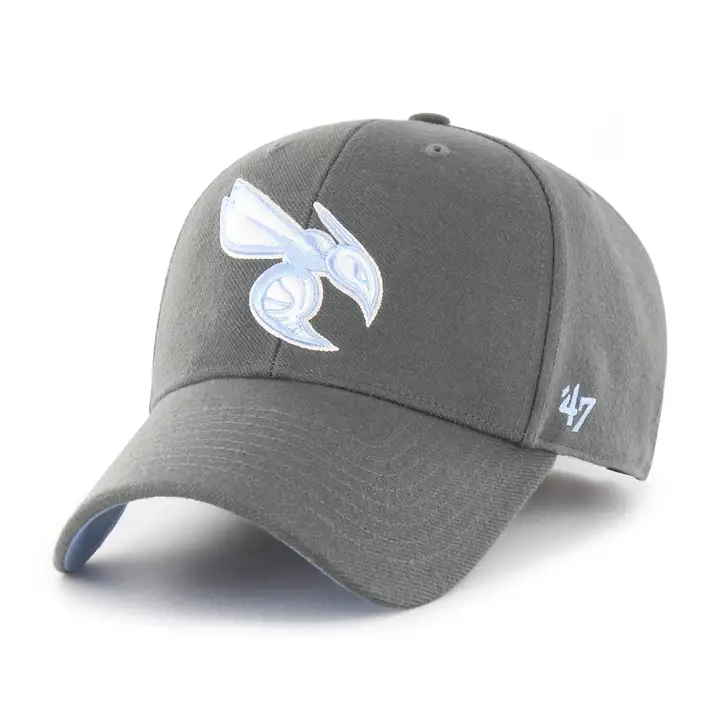 Charlotte Hornets NBA Pastel Side Patch '47 MVP anthracite/bleu clair