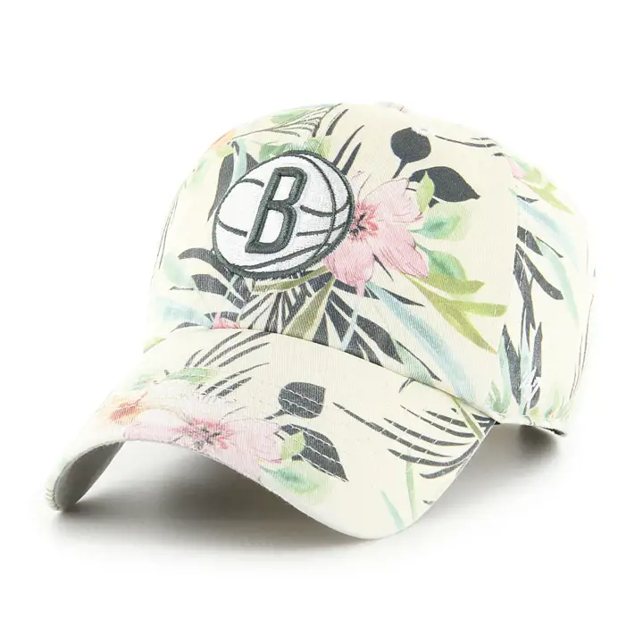 Casquette Brooklyn Nets NBA Wmns Bloom « 47 Clean Up » blanche