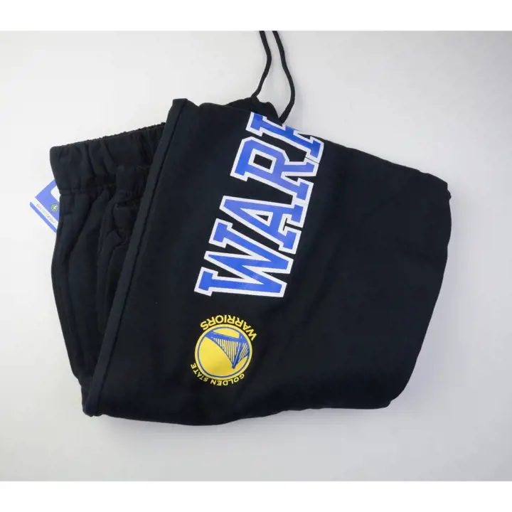Pantalon molletonné NBA B&T Golden State Warriors noir