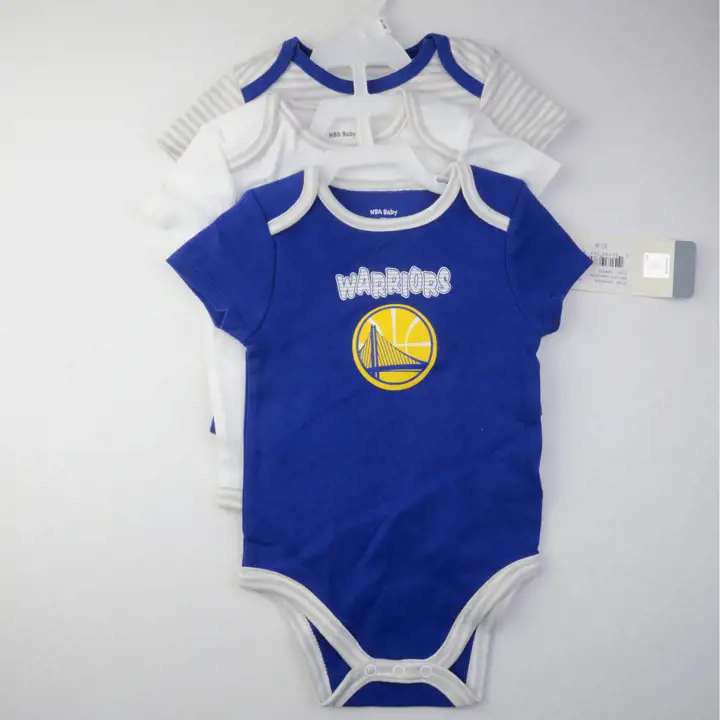 Ensemble 3 pièces barboteuse Golden State Warriors 3ème trimestre 2018 B