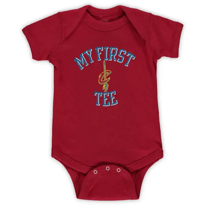 Barboteuse « My First Creeper » des Cleveland Cavaliers NBA pour nouveau-né – Rouge