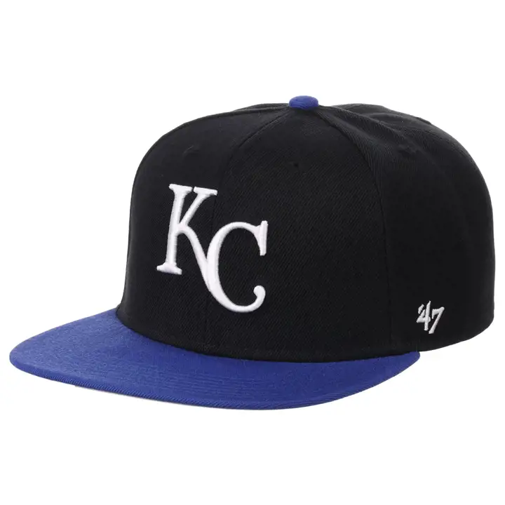 Casquette Kansas City Royals MLB Coop Sure Shot Captain noire/bleu roi/grise