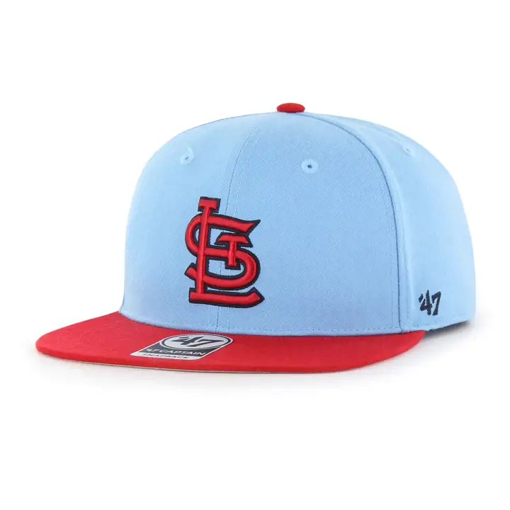 Casquette St. Louis Cardinals MLB Coop Sure Shot Captain marine/rouge/gris