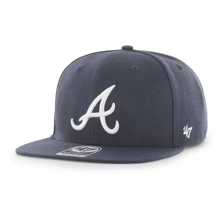 Atlanta Braves MLB Sure Shot YTH Captain Marine/Marine/Gris