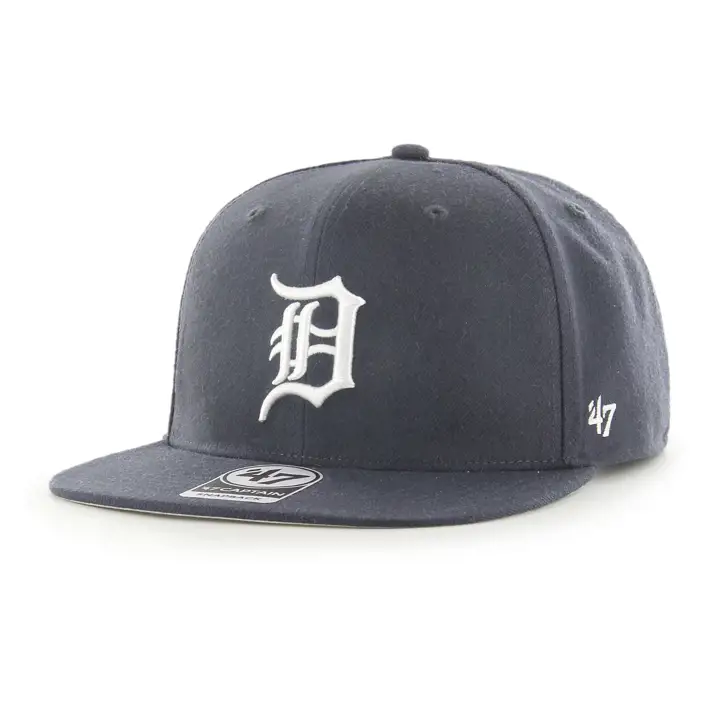 Casquette YTH Captain MLB Sure Shot des Detroit Tigers bleu marine/bleu marine/gris