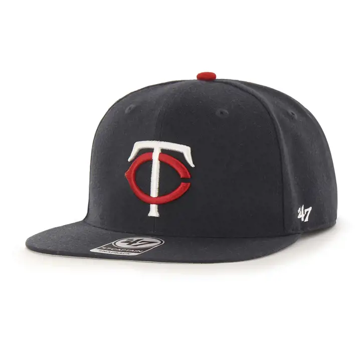 Casquette Minnesota Twins MLB Sure Shot YTH Captain Navy/Navy/Gris