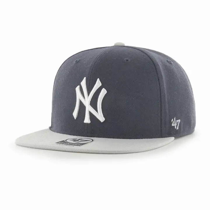 New York Yankees MLB Sure Shot Enfant Casquette Captain Bleu marine/gris/gris