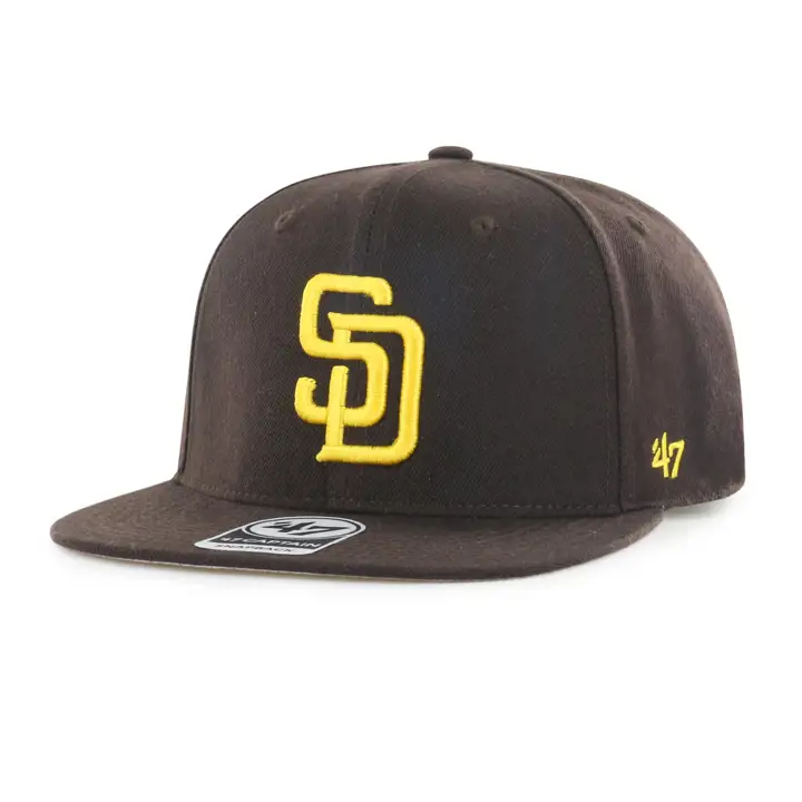 San Diego Padres MLB Sure Shot Jeunesse Casquette Captain marron/marron/gris