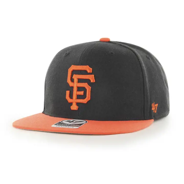Casquette enfant San Francisco Giants MLB Sure Shot Captain noir/orange/gris