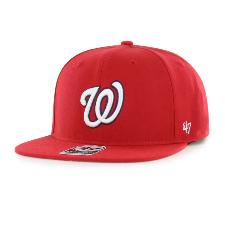 Washington Nationals MLB Casquette Sure Shot YTH Captain Rouge/Rouge/gris