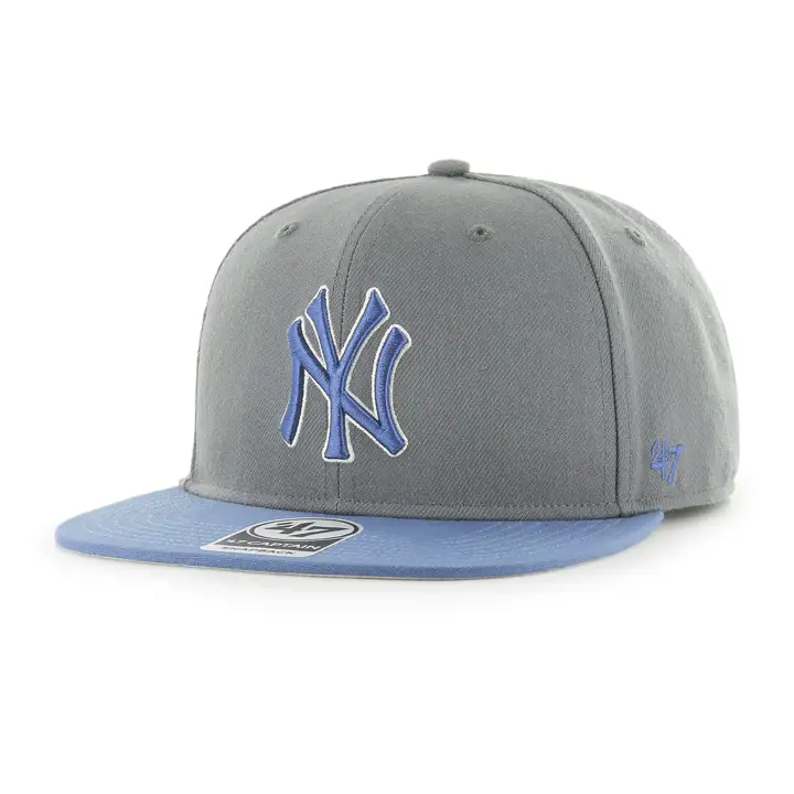Casquette New York Yankees MLB Charcoal Pastel Captain Charcoal/Bleu/g
