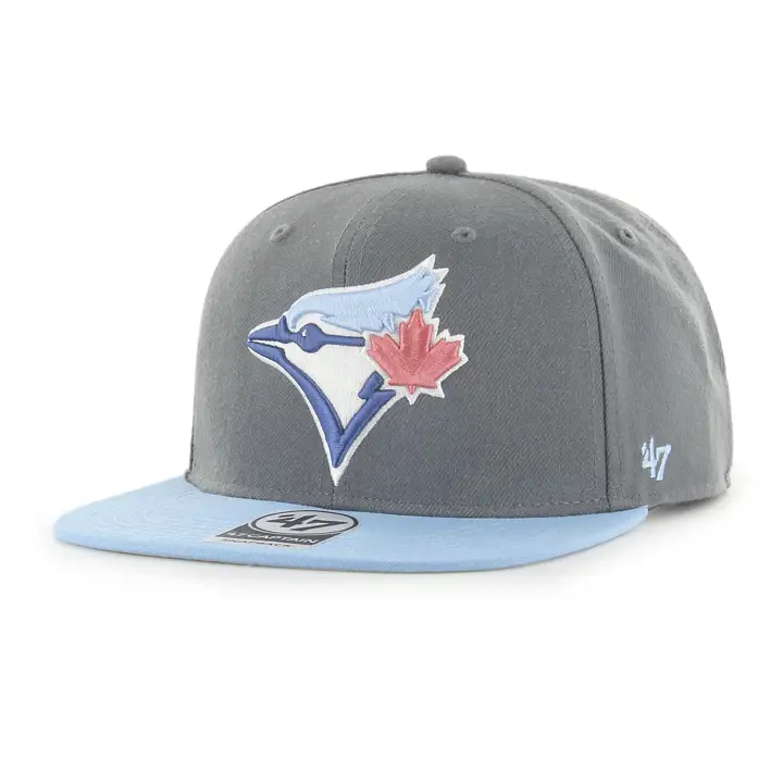 Toronto Blue Jays MLB Captain Charcoal/lbl/g en charbon pastel