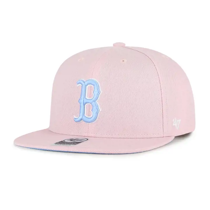 Casquette Boston Red Sox MLB Colored Pastel Captain rose/rose/bleu clair