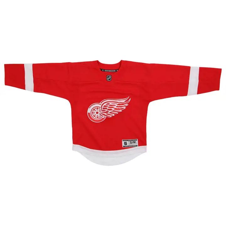 Maillot vierge premier jeunesse des Red Wings de Détroit LNH ROUGE