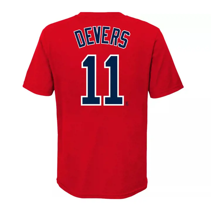 T-shirt Nike N&N Joueur MLB RED SOX Rafael Devers rouge
