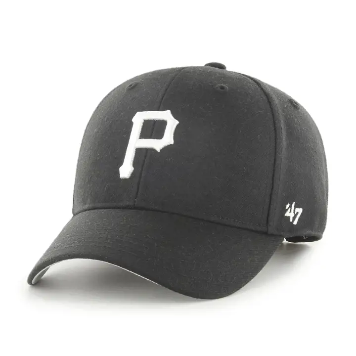 Casquette MVP '47 des Pirates de Pittsburgh MLB pour enfant, noir/blanc