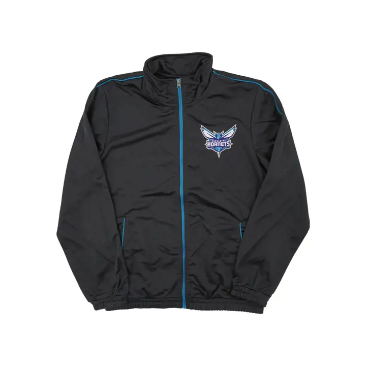 Veste de survêtement en tricot NBA Charlotte Hornets 21 noire