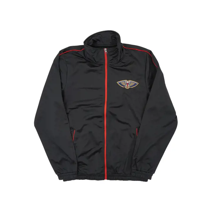 Veste de survêtement en tricot NBA New Orleans Pelicans 21 noire