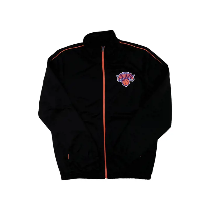 New York Knicks NBA Veste de survêtement en tricot 21 noir