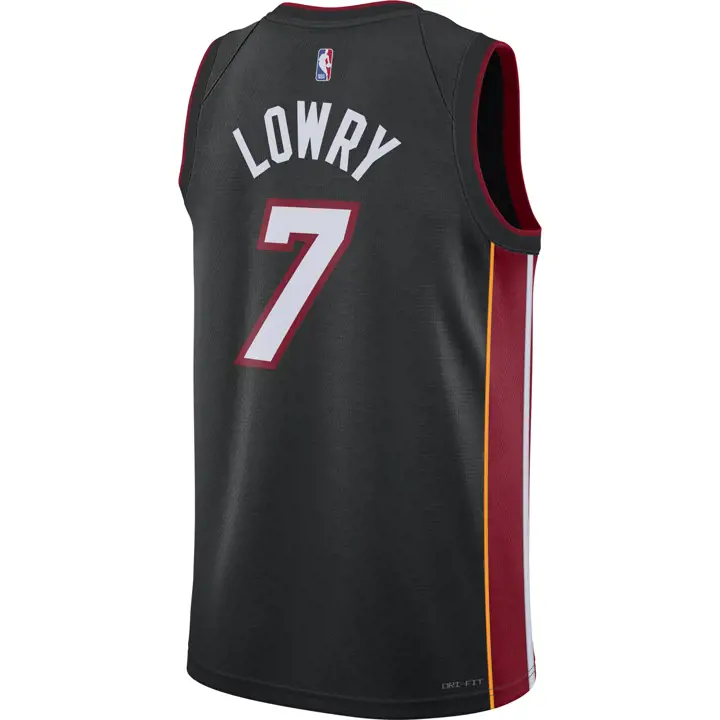 MAILLOT SWINGMAN ICON EDITION NBA MIAMI HEAT Kyle Lowry NOIR