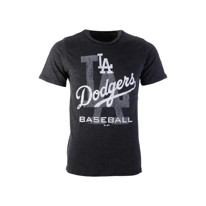 T-shirt chiné tri-mélange Los Angeles Dodgers MLB Threads bl