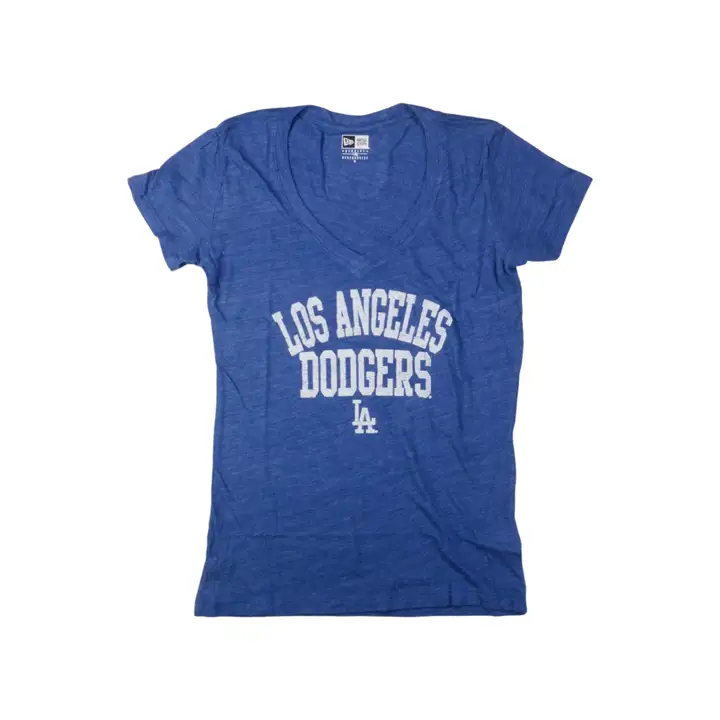 T-shirt Femme Los Angeles Dodgers MLB Triblend 21 bleu