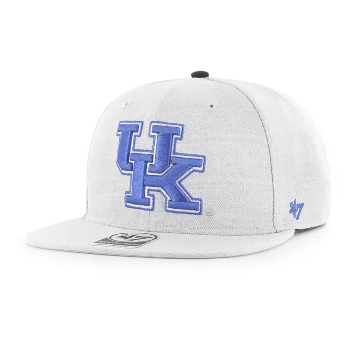 Kentucky Wildcats NCAA Boreland Capitaine gris clair/bleu roi