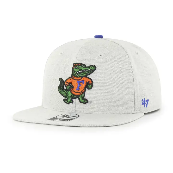 Florida Gators NCAA Boreland Captain gris clair/bleu roi