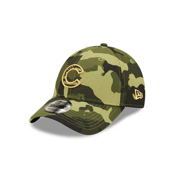 Casquette 9Forty Chicago Cubs MLB 2022 camouflage Journée des Forces armées