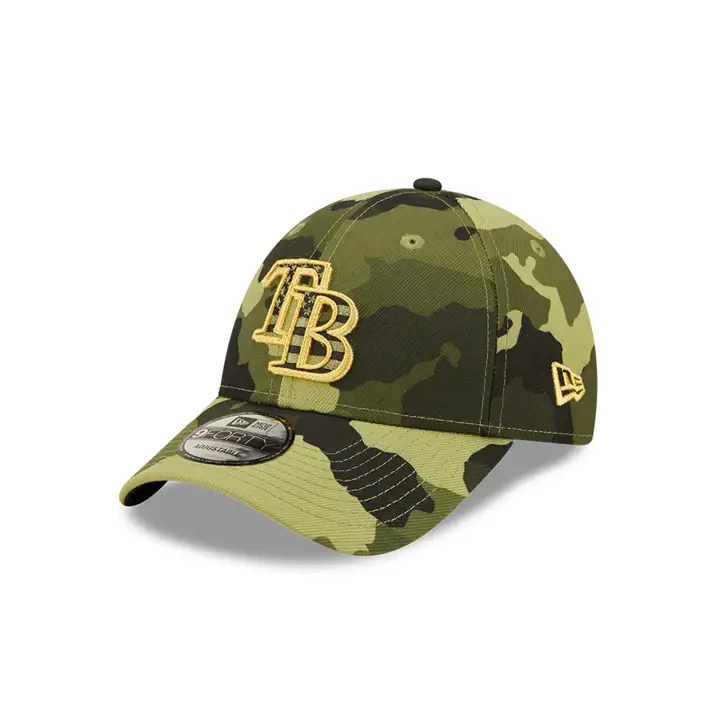 Casquette de baseball camo 9Forty Tampa Bay Rays MLB Armed Forces Day 2022