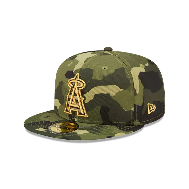 Anaheim Angels 2022 MLB Armed Forces Day 59fifty camouflage